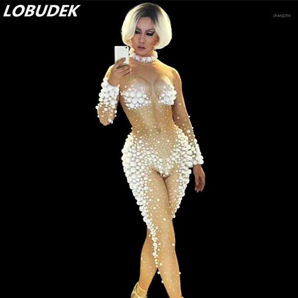 white fuzz ball long sleeve jumpsuit female elastic skinny bodysuit nightclub dj singer dance costume party show stage wear1, Black;white
white fuzz ball long sleeve jumpsuit female elastic skinny bodysuit nightclub dj singer dance costume party show stage wear1, Black;white