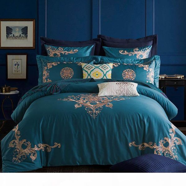 4pcs 60s' embroidery luxury bedding set european wedding bedding duvet cover bed sheet pillowcase set king size
4pcs 60s' embroidery luxury bedding set european wedding bedding duvet cover bed sheet pillowcase set king size