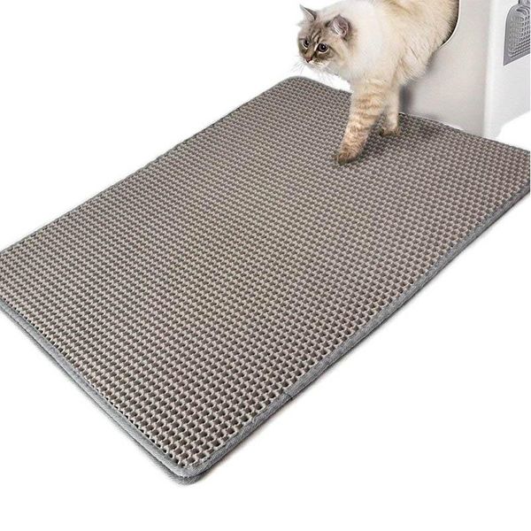 eco-friendly double-layer cat litter mat waterproof cat litter trapping pet mat clean pad products cats accessories
eco-friendly double-layer cat litter mat waterproof cat litter trapping pet mat clean pad products cats accessories