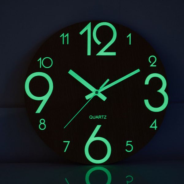 wooden wall clock luminous number hanging clocks quiet dark glowing wall clocks modern watches decoration for living room 1008
wooden wall clock luminous number hanging clocks quiet dark glowing wall clocks modern watches decoration for living room 1008