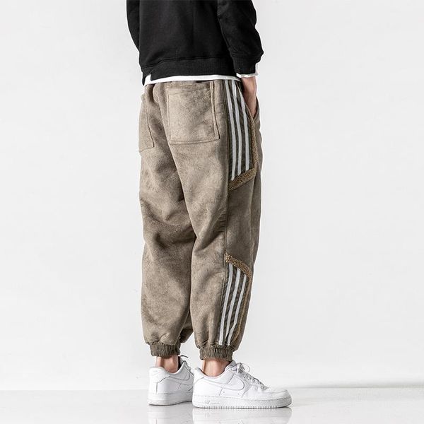 winter korean style hip hop thick casual harem pants streetwear fashion sweatpants kpop joggers men harajuku striped jogging, Black
winter korean style hip hop thick casual harem pants streetwear fashion sweatpants kpop joggers men harajuku striped jogging, Black