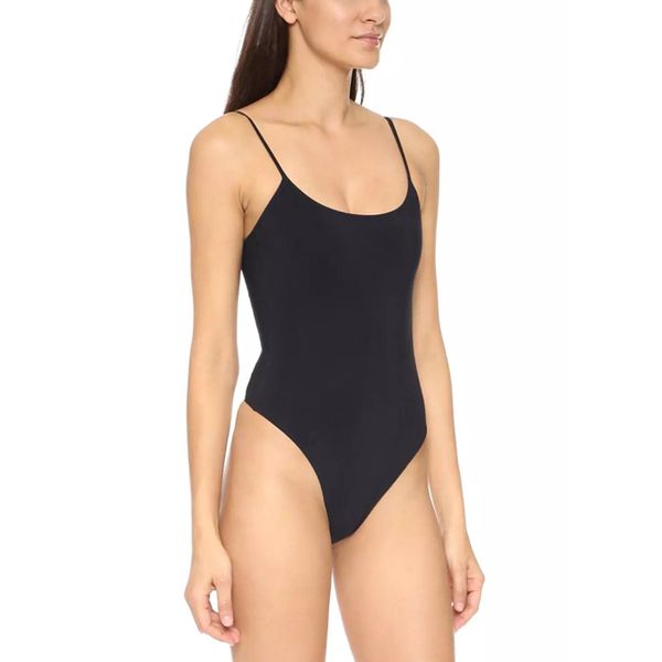 women scoop neck cami bodysuit with scoop back girl's cotton cami straps bodysuits, Black
women scoop neck cami bodysuit with scoop back girl's cotton cami straps bodysuits, Black