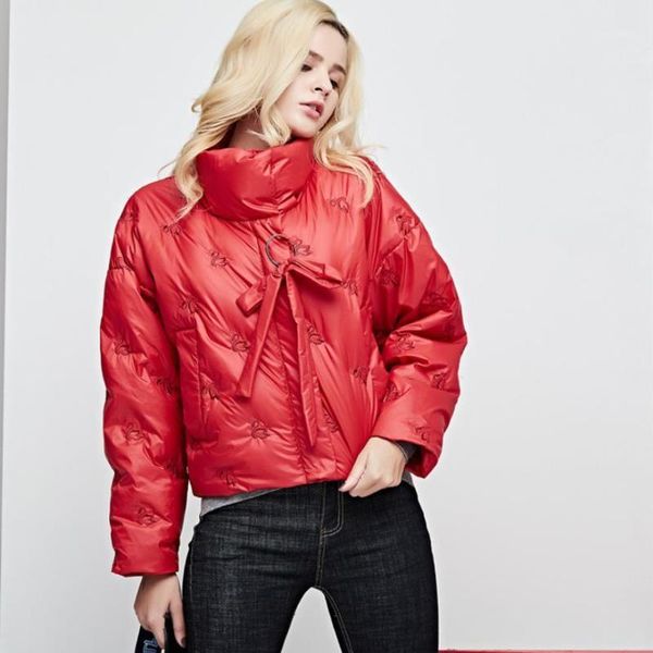 winter new fashion brand 90% white down jacket female pattern embroidery plus size loose warm down coat wq4081, Black
winter new fashion brand 90% white down jacket female pattern embroidery plus size loose warm down coat wq4081, Black