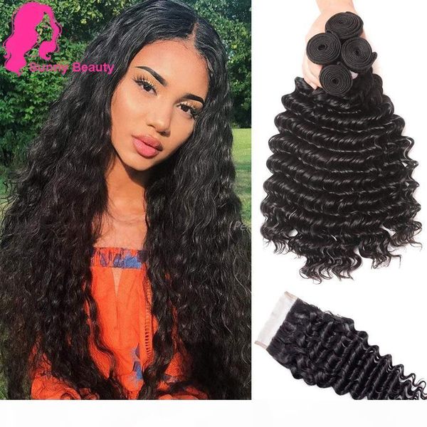 malaysian virgin hair deep wave 3 bundles with closure 100% unprocessed human hair deep curly bundles with swiss lace closure wet wavy, Black;brown
malaysian virgin hair deep wave 3 bundles with closure 100% unprocessed human hair deep curly bundles with swiss lace closure wet wavy, Black;brown