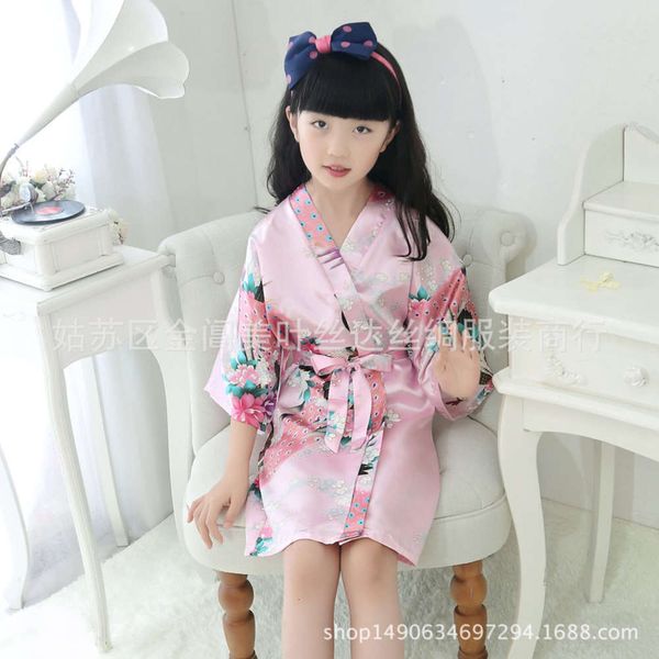 nightgown kimono silk children's peacock one piece d1r3, Blue;red
nightgown kimono silk children's peacock one piece d1r3, Blue;red