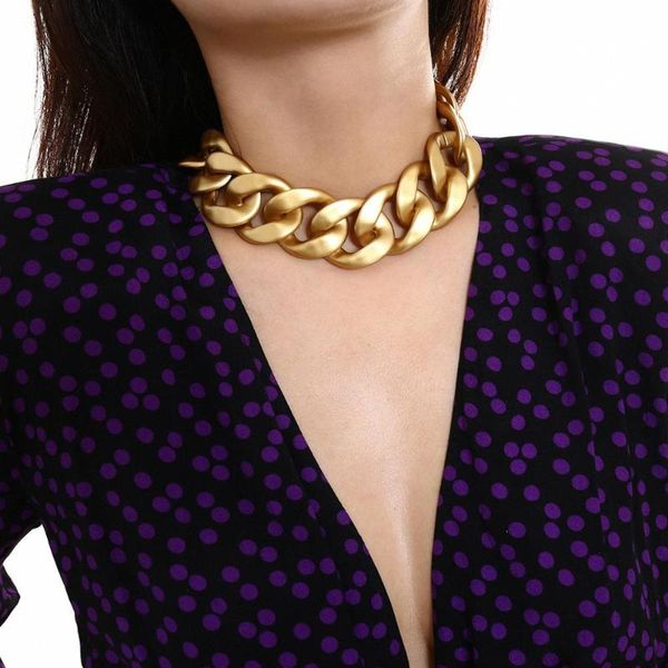 chains hc punk miami cuban choker necklace exaggerated thick chain european american retro queen coin pendant rapper jewelry t, Silver
chains hc punk miami cuban choker necklace exaggerated thick chain european american retro queen coin pendant rapper jewelry t, Silver