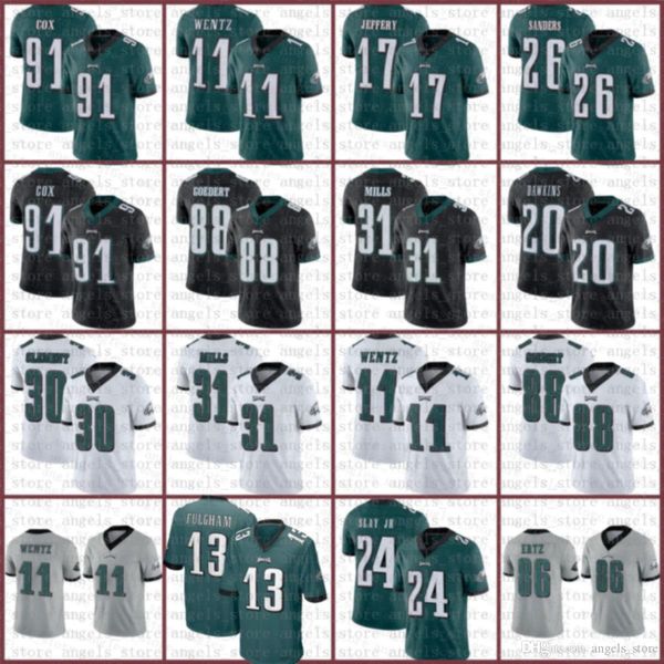 e35 philadelphia eagles custom football jersey carson wentz jalen hurts 26 miles sanders 86 zach ertz 13 travis fulgham 91 fletcher cox, Black;red
e35 philadelphia eagles custom football jersey carson wentz jalen hurts 26 miles sanders 86 zach ertz 13 travis fulgham 91 fletcher cox, Black;red