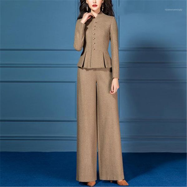 women's two piece pants women 2 set formal wide leg suit blazer jacket office lady work business uniform trousers wool clothes plus siz, White
women's two piece pants women 2 set formal wide leg suit blazer jacket office lady work business uniform trousers wool clothes plus siz, White