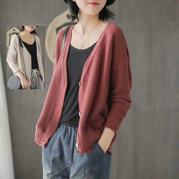 2020 knitted cardigan women's autumn wear new loose large coatlazy style art coat 2020 knitted cardigan women's autumn wear new lo, White;black
2020 knitted cardigan women's autumn wear new loose large coatlazy style art coat 2020 knitted cardigan women's autumn wear new lo, White;black