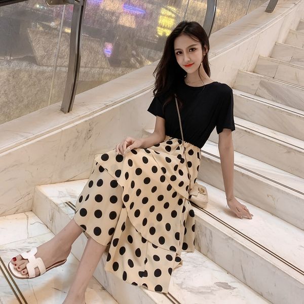 2020 new korean style mid-length high waist polka dot women's aline aline skirt cakecake skirt cake skirtdress student dress m3eil, Black;gray
2020 new korean style mid-length high waist polka dot women's aline aline skirt cakecake skirt cake skirtdress student dress m3eil, Black;gray