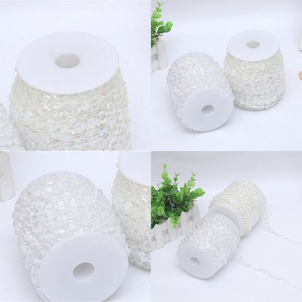 10m/bag transparent flat-horned beads circular wedding celebration connecting bead parts selling with various color 5cy j1
10m/bag transparent flat-horned beads circular wedding celebration connecting bead parts selling with various color 5cy j1
