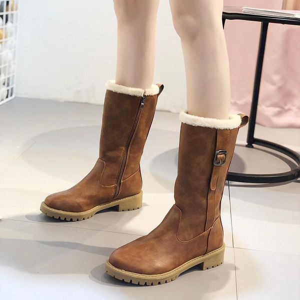 2020 new plus size women's shoes style pu leather female boots winter fashion pleated zipper boots shoes for women j12-44, Black
2020 new plus size women's shoes style pu leather female boots winter fashion pleated zipper boots shoes for women j12-44, Black
