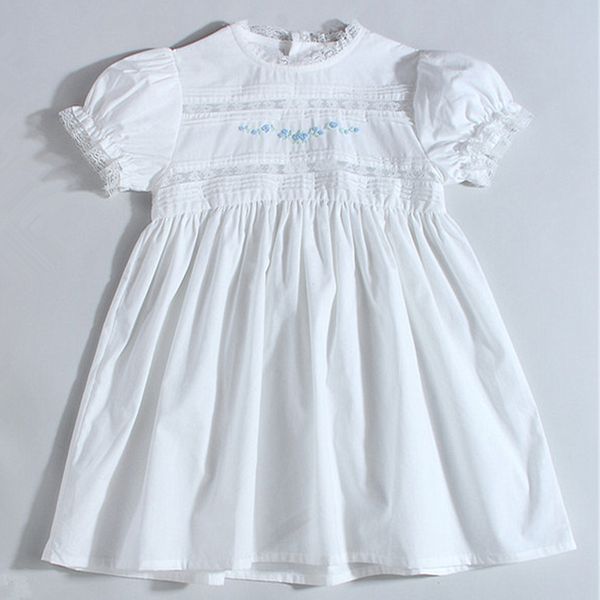 children spainsh boutique white dress girls hand made embroidery flower cotton frock baby newborn baptism lace dreses 3m-5y 1027, Red;yellow
children spainsh boutique white dress girls hand made embroidery flower cotton frock baby newborn baptism lace dreses 3m-5y 1027, Red;yellow