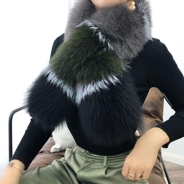 scarves genuine fur scarf real collar stitching silver winter neck warm fluffy luxury women shawls wraps, Blue;gray
scarves genuine fur scarf real collar stitching silver winter neck warm fluffy luxury women shawls wraps, Blue;gray