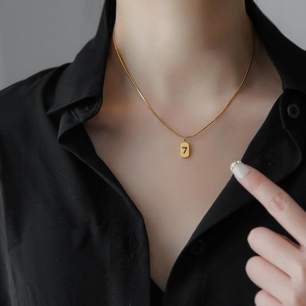 chokers minimalist style clavicle chain necklace for women fashion lucky seven charm gold color choker necklaces collar jewelry, Golden;silver
chokers minimalist style clavicle chain necklace for women fashion lucky seven charm gold color choker necklaces collar jewelry, Golden;silver