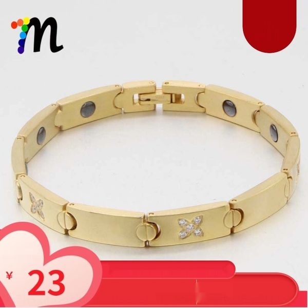ubm0t zircon pieces of 2020 zircon cnc new women's magnetic therapy titanium steel 1000 pieces of 2020 new cnc bracelet 1000 women', Golden;silver
ubm0t zircon pieces of 2020 zircon cnc new women's magnetic therapy titanium steel 1000 pieces of 2020 new cnc bracelet 1000 women', Golden;silver