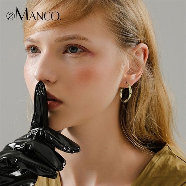 e-manco gold color hoop earrings for women round circle pierced party earrings jewelry big femme fashion jewelry classic gifts y200323, Golden
e-manco gold color hoop earrings for women round circle pierced party earrings jewelry big femme fashion jewelry classic gifts y200323, Golden