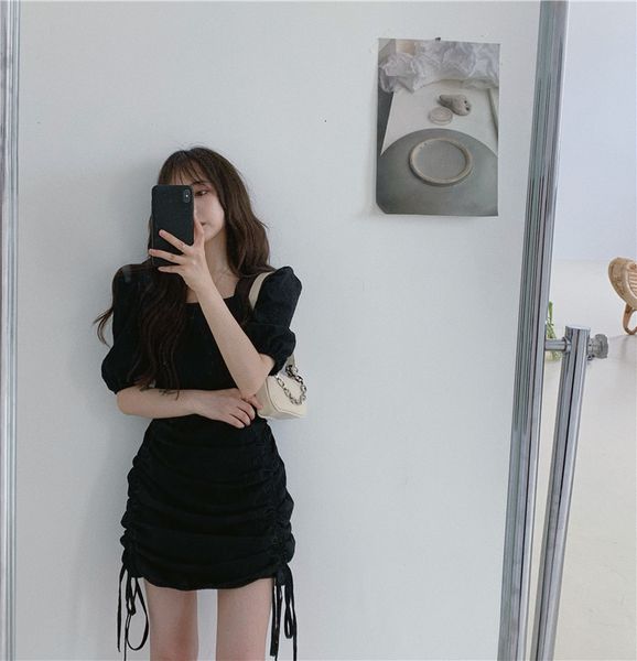 2021 fashion spring, summer and new autumn fresh female style cordon plied bubble manga design mean length dress f30n, Black;gray
2021 fashion spring, summer and new autumn fresh female style cordon plied bubble manga design mean length dress f30n, Black;gray