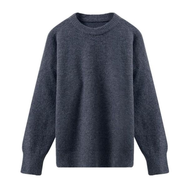 women's sweaters knitwear femme hiver 2021 y2k korean style zevity year lazy blue sweater loose, White;black
women's sweaters knitwear femme hiver 2021 y2k korean style zevity year lazy blue sweater loose, White;black