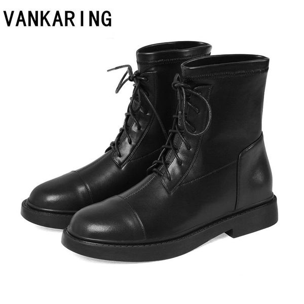 black mixed leather women boots chunky heels ankle botas mujer lace-up ladies short booties platform shoes cowboy boots woman
black mixed leather women boots chunky heels ankle botas mujer lace-up ladies short booties platform shoes cowboy boots woman