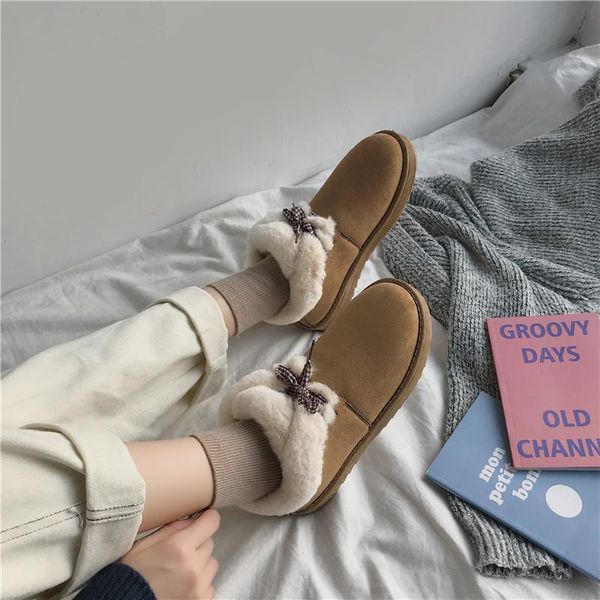 tassel new 2020 style women snow boots fur plush low bottomed flat bottomed winter women's warm anti-skid snow boot botas mujer, Black
tassel new 2020 style women snow boots fur plush low bottomed flat bottomed winter women's warm anti-skid snow boot botas mujer, Black