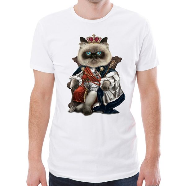 new arrival 2019 men fashion king of cat printed t-shirt short sleeve tee hipster cool design streetwear
new arrival 2019 men fashion king of cat printed t-shirt short sleeve tee hipster cool design streetwear