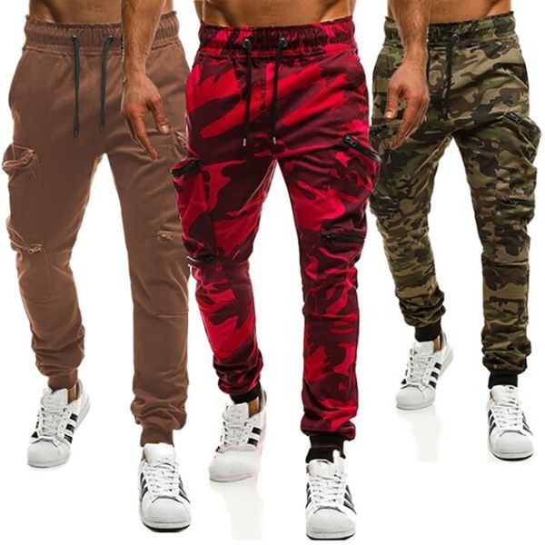 men's pants men casual slim fit tracksuit sports solid color male gym cotton skinny joggers sweat pleated pocket stitching trousers, Black
men's pants men casual slim fit tracksuit sports solid color male gym cotton skinny joggers sweat pleated pocket stitching trousers, Black