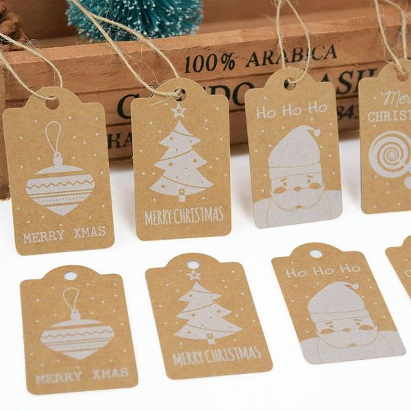 50шт рождество крафт бумага подарок тег с конопляное канаты diy ханг метки этикетки для упаковки подарков декор карты xmas tree украшение дл
50шт рождество крафт бумага подарок тег с конопляное канаты diy ханг метки этикетки для упаковки подарков декор карты xmas tree украшение дл