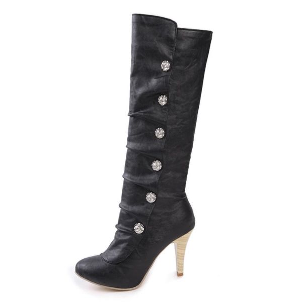 boots mkkhou black middle women 2021 winter round head dark buckle drape 9cm high heel lady
boots mkkhou black middle women 2021 winter round head dark buckle drape 9cm high heel lady