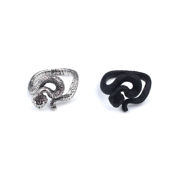 new punk gothic snake open ring for women men cute personality vintage metal color animals finger ring male jewelry gifts, Silver
new punk gothic snake open ring for women men cute personality vintage metal color animals finger ring male jewelry gifts, Silver