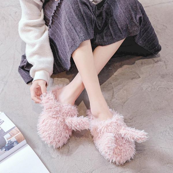 millffy 1pc cute long ear pink purple long-haired dirty animal slipper comfortable home ladies slippers girl gif, Black
millffy 1pc cute long ear pink purple long-haired dirty animal slipper comfortable home ladies slippers girl gif, Black