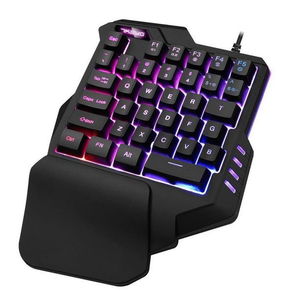 1 pcs wired gaming keypad left hand keyboard with led backlight 35 keys one-handed membrane mechanical computer peripherals
1 pcs wired gaming keypad left hand keyboard with led backlight 35 keys one-handed membrane mechanical computer peripherals