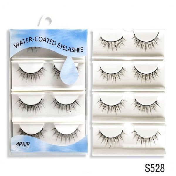 4pair false eyelashes water-activated self-adhesive reusable eyelashes glue beauty makeup tool eyelash extension 3d lashes
4pair false eyelashes water-activated self-adhesive reusable eyelashes glue beauty makeup tool eyelash extension 3d lashes