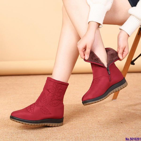 boots women winter shoes plus insole snow fur ankle for waterproof shoese751, Black 
boots women winter shoes plus insole snow fur ankle for waterproof shoese751, Black