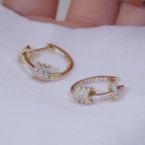 luxury shine cz buckle earrings delicate 14k real gold zircon circle earring for women wedding jewelry pendant, Golden;silver
luxury shine cz buckle earrings delicate 14k real gold zircon circle earring for women wedding jewelry pendant, Golden;silver