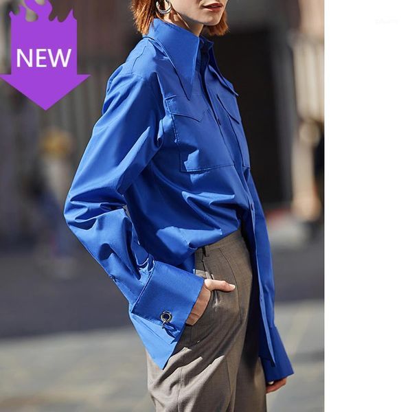 style spring summer clothing loose plus size new shirt women lapel blouse feminina fashion safari1, White
style spring summer clothing loose plus size new shirt women lapel blouse feminina fashion safari1, White