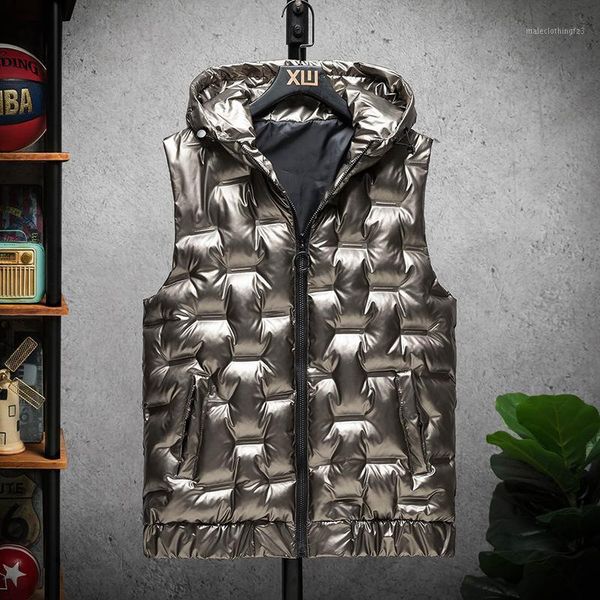 men's vests 2021 men's autumn and winter bright surface down cotton warm vest youth fashion outwear handsome vest1, Black;white
men's vests 2021 men's autumn and winter bright surface down cotton warm vest youth fashion outwear handsome vest1, Black;white