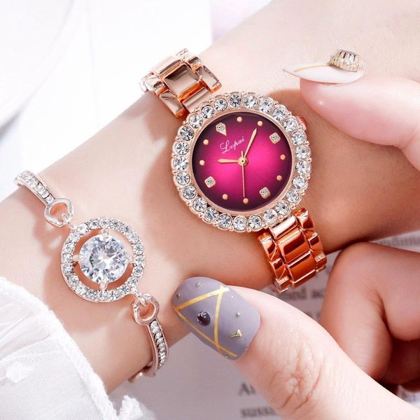 luxury 2021 fashion gold lady wristwatch luxury simple women bracelet watches casual stylish female gift clock 2 pcs set ulzzang style fashi, Slivery;brown
luxury 2021 fashion gold lady wristwatch luxury simple women bracelet watches casual stylish female gift clock 2 pcs set ulzzang style fashi, Slivery;brown