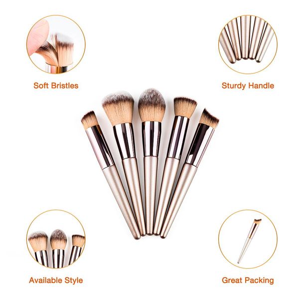 1set champagne makeup brushes for foundation powder blush eyeshadow concealer lip eye make up brush cosmetics beauty tools wmtbjl comb2010
1set champagne makeup brushes for foundation powder blush eyeshadow concealer lip eye make up brush cosmetics beauty tools wmtbjl comb2010