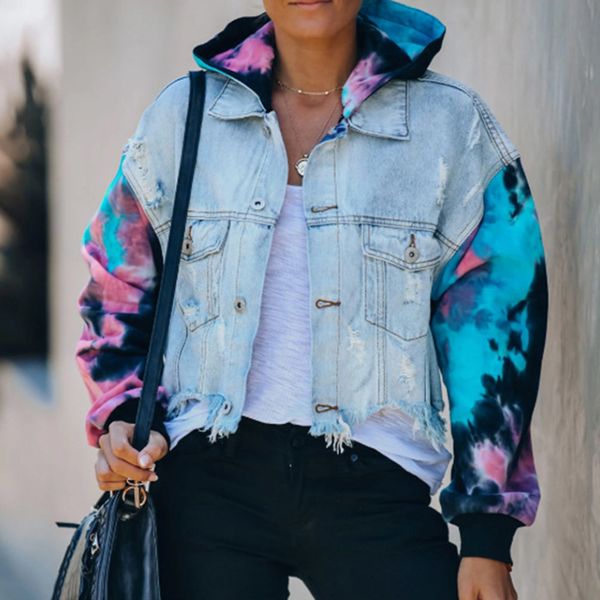 2021 mulheres jaqueta streetwear hip hop feminino com capuz jaquetas jeans patchworkcasual solto outerwear primavera moda casaco fino nbc6, White;black
2021 mulheres jaqueta streetwear hip hop feminino com capuz jaquetas jeans patchworkcasual solto outerwear primavera moda casaco fino nbc6, White;black