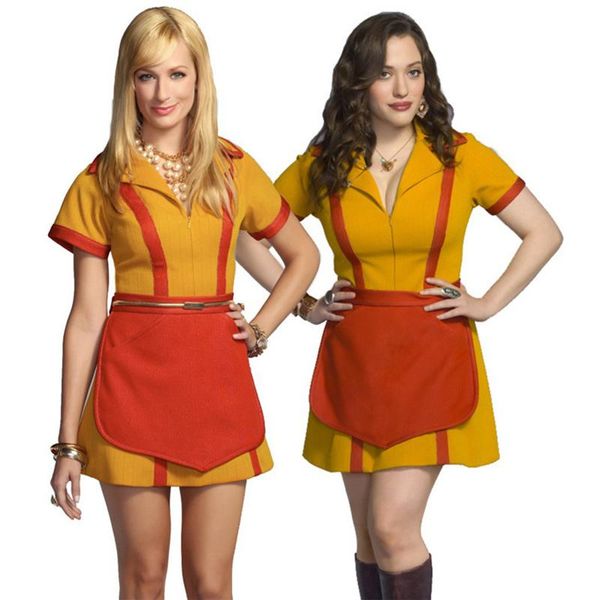 carnival halloween lady 2 broke girls uniform costume waiter waitress outfit cosplay fancy party dress, Silver
carnival halloween lady 2 broke girls uniform costume waiter waitress outfit cosplay fancy party dress, Silver