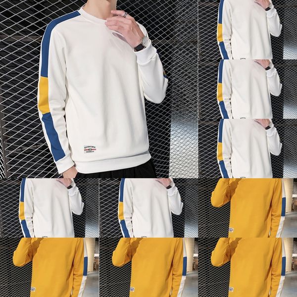 tikq5 ybrhd sweater long-sleeved t-shirt sweaterunderpants sweater2020 autumn spring and new trend loose casual base shirt men's t men, Black
tikq5 ybrhd sweater long-sleeved t-shirt sweaterunderpants sweater2020 autumn spring and new trend loose casual base shirt men's t men, Black