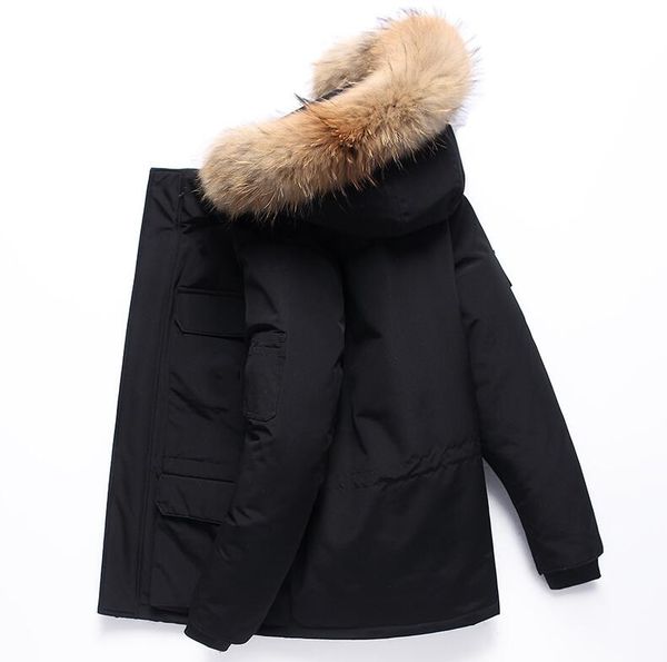 autumn winter white goose down jacket men thick warm fur collar down jacket parka size m-3xl, Black
autumn winter white goose down jacket men thick warm fur collar down jacket parka size m-3xl, Black