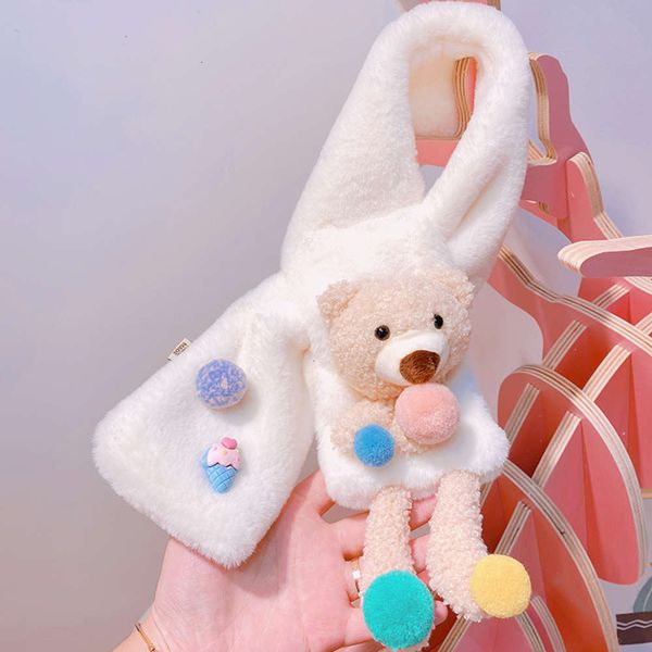 new bear. winter ho559a05 korean ball macarone warm plush scarf for children uvss, Red;brown
new bear. winter ho559a05 korean ball macarone warm plush scarf for children uvss, Red;brown