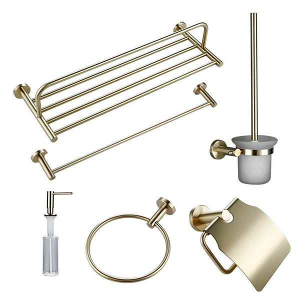smesiteli morden bath hardware sets 304 stainless steel brushed golden paper holder robe hook towel rings bathroom accessories bbywfr bwkf
smesiteli morden bath hardware sets 304 stainless steel brushed golden paper holder robe hook towel rings bathroom accessories bbywfr bwkf