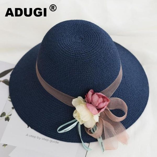 wide brim hats adugi sun hat summer travel sunscreen outdoor leisure beach straw ladies korean fisherman flower1, Blue;gray
wide brim hats adugi sun hat summer travel sunscreen outdoor leisure beach straw ladies korean fisherman flower1, Blue;gray