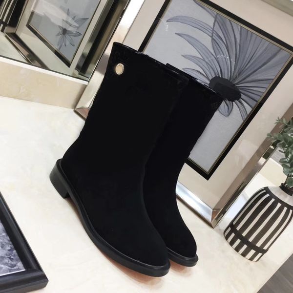 2020 latest autumn and winter catwalk new women's short boots breezy flat ankle boots deerskin and velvet warm boots size 35-41 with bo, Black
2020 latest autumn and winter catwalk new women's short boots breezy flat ankle boots deerskin and velvet warm boots size 35-41 with bo, Black