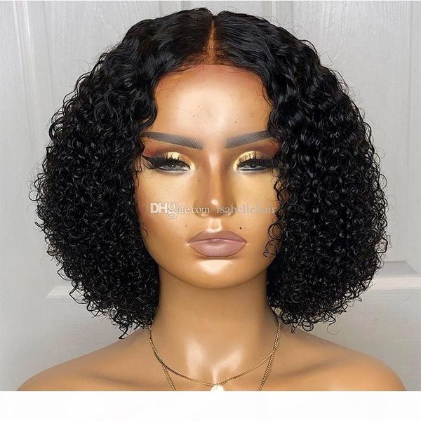 13x6 deep part short lace front wigs human hair pre plucked natural hairline brazilian virgin afro kinky curly bob wig for black women, Black;brown
13x6 deep part short lace front wigs human hair pre plucked natural hairline brazilian virgin afro kinky curly bob wig for black women, Black;brown