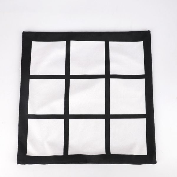 9 panel pillow cover blank sublimation pillow case black grid woven polyester heat transfer cushion cover throw sofa pillowcases dhl free
9 panel pillow cover blank sublimation pillow case black grid woven polyester heat transfer cushion cover throw sofa pillowcases dhl free
