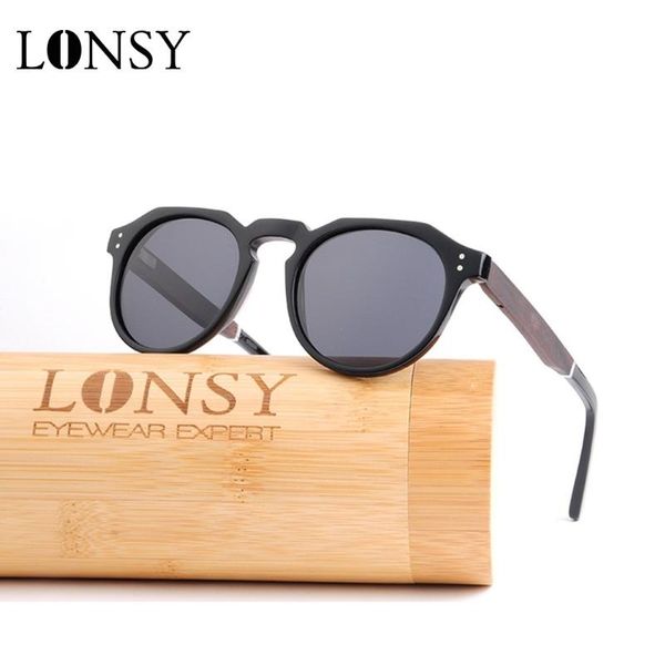 sunglasses lonsy vintage acetate wood women men brand round classic sun glasses polarized lens uv400, White;black
sunglasses lonsy vintage acetate wood women men brand round classic sun glasses polarized lens uv400, White;black